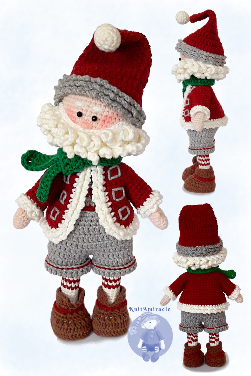 santa doll pattern